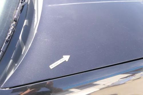 VW Golf 4 Motorhaube Haube Klappe vorne schwarz LC9Z metallic blackmagic ll (170361)