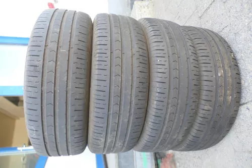 4x VW Golf Passat Reifen 195/65 R15 91H Sommerreifen 4x ca. 4-5mm NUR REIFEN (170384)