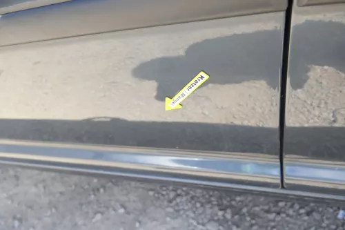 VW Golf 4 Bora Tür vorne links Fahrertür 4/5-Türer Kombi Variant grau blue LC7V (170447)