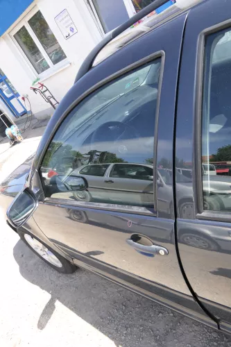 VW Golf 4 Bora Tür vorne links Fahrertür 4/5-Türer Kombi Variant grau blue LC7V (170447)