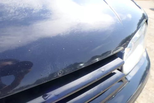 VW Golf 4 Motorhaube Haube Klappe vorne blau LA5G (170505)