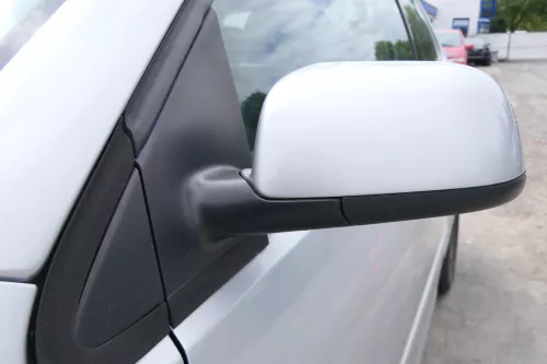 VW Polo 9N 9N3 elektrischer Spiegel Außenspiegel links vorne silber LA7W  (170580)
