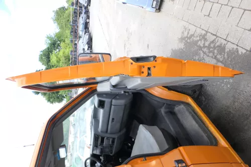 VW T4 Tür vorne rechts orange LP2C Beifahrertür 701831056H bis ca1996 ohne Anbau (170592)