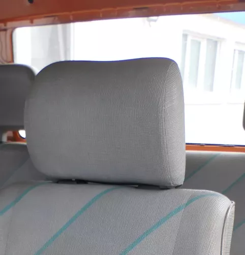 1x VW T4 Sitz vorne links oder rechts Kopfstütze Kopfstützen grau