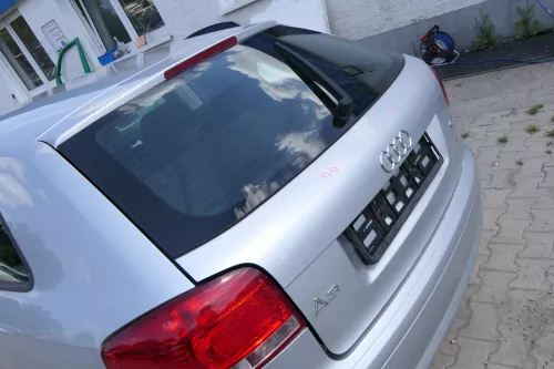 Audi A3 8P 2/3-Türer Heckklappe Klappe hinten grau silber LX7W 2/3-Türer (170786)