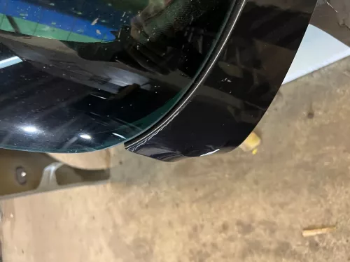 VW Golf Plus 5M Heckklappe hinten Kofferraumklappe Scheibe schwarz LC9Z - Rost (170861)