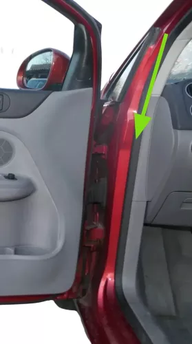 VW Golf Plus 5M Türdichtung Dichtung Tür vorne links Fahrertür (170866)