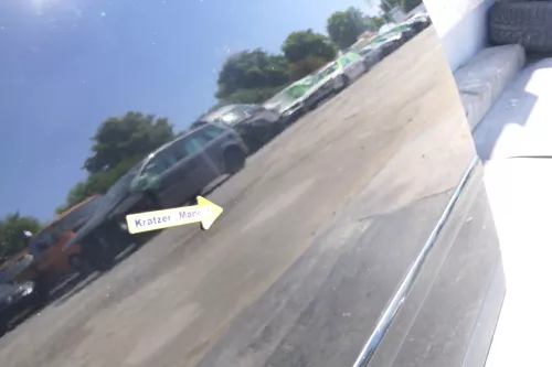 Audi A4 B6 8E nur Türblatt Tür hinten rechts schwarz LY9B Kombi+Limo (170892)