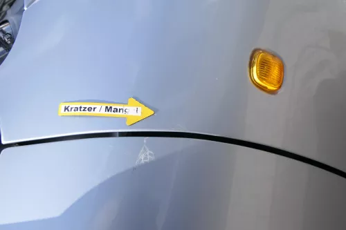 Audi A3 8L Kotflügel vorne rechts silber grau LY7M (170986)