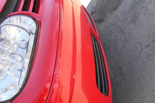 VW Golf 4 1J Stoßstange vorne Stoßfänger vorn rot LP3G (171075)