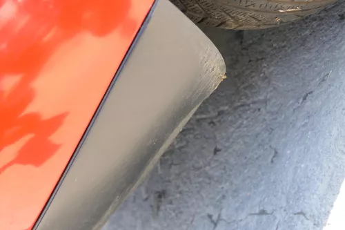 VW Golf 4 1J Stoßstange vorne Stoßfänger vorn rot LP3G (171075)