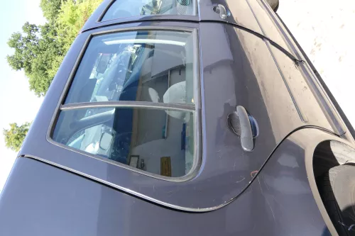 VW Golf 4 Limousine Tür hinten rechts grau blau blue LC7V (KEINkombi) (171124)