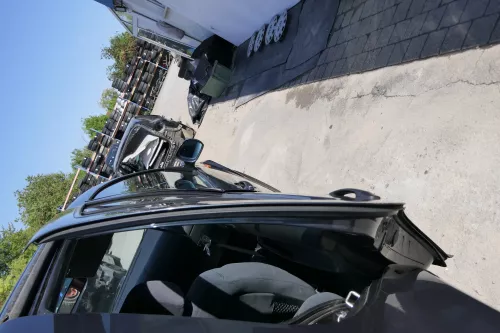 VW Golf 4 Limousine Tür hinten rechts grau blau blue LC7V (KEINkombi) (171124)