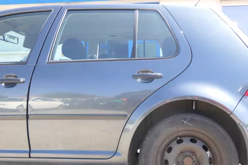 VW Golf 4 1J Limousine Tür hinten links grau blau LC7V blue (KEINkombi) d