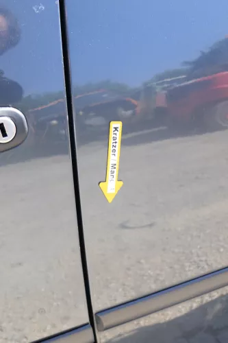 VW Golf 4 1J Limousine Tür hinten links grau blau LC7V blue (KEINkombi) d (171127)