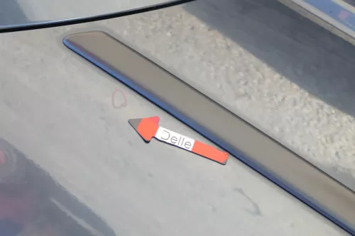 VW Golf 4 1J Limousine Tür hinten links grau blau LC7V blue (KEINkombi) d (171127)