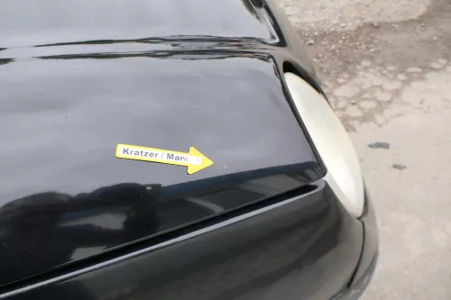 VW Lupo Motorhaube Klappe Frontklappe Haube vorne schwarz L041 uni (171139)