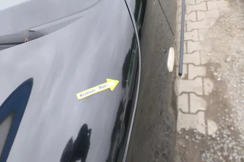 VW Lupo Motorhaube Klappe Frontklappe Haube vorne schwarz L041 uni (171139)