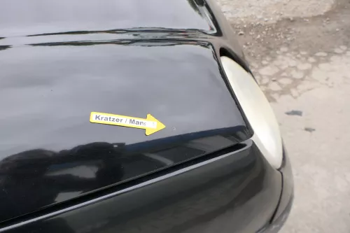 VW Lupo Motorhaube Klappe Frontklappe Haube vorne schwarz L041 uni  (171139)