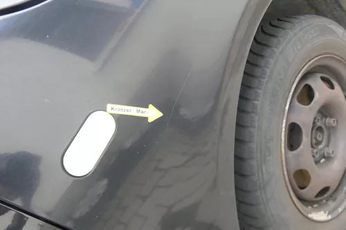 VW Lupo Kotflügel vorne rechts schwarz L041 (171140)