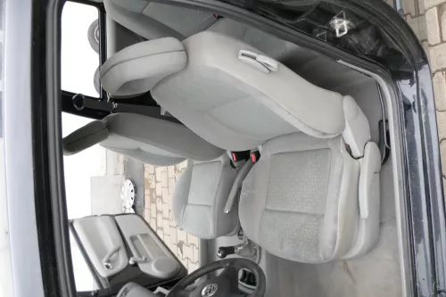 Seat Arosa VW Lupo Sitz vorn links Fahrersitz Höhenverstellung höhenverste grau (171147)