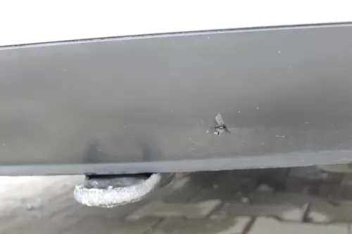VW Polo 9N 9N3 Stoßstange Heckstoßstange hinten silber grau LA7W (171157)