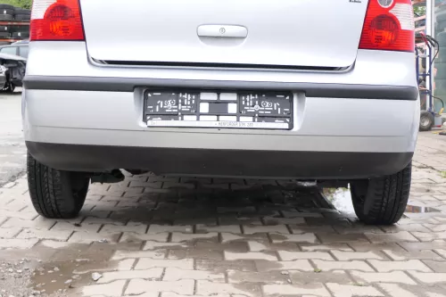 VW Polo 9N 9N3 Stoßstange Heckstoßstange hinten silber grau LA7W (171157)