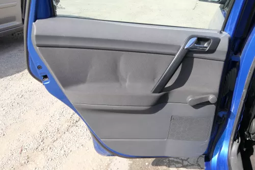 1x VW Polo 9N 9N3 Türverkleidung Verkleidung Tür hinten links 4/5-Türer dunkel  (171208)