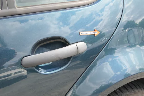 VW Golf 4 1J Limousine Tür hinten links grün LC6X (KEINkombi)  (171220)