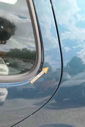 VW Golf 4 1J Limousine Tür hinten links grün LC6X (KEINkombi)  (171220)