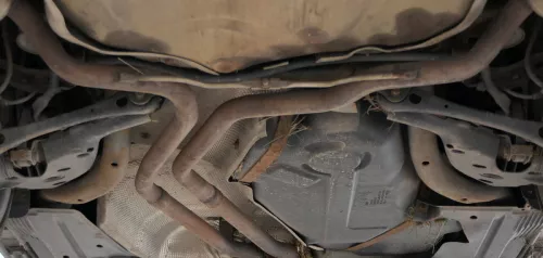 Audi A6 4F Auspuff Endschalldämpfer+Mittelschalldämpf hinten 3,0 TDI 2,7 (171248)