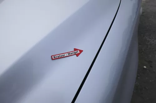 VW Fox 5Z Motorhaube Klappe vorn vorne Haube silber LA7W (171255)