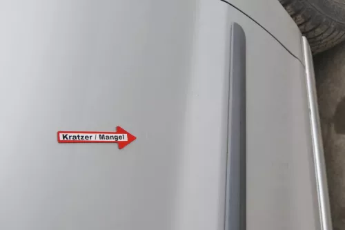 VW Fox 5Z Tür vorne rechts Beifahrertür silber LA7W grau (171259)