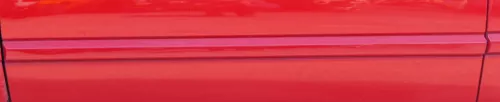 Golf 3 1H Leiste Zierleiste Tür vorne links Fahrertür rot LP3G 2/3-Türer lackier