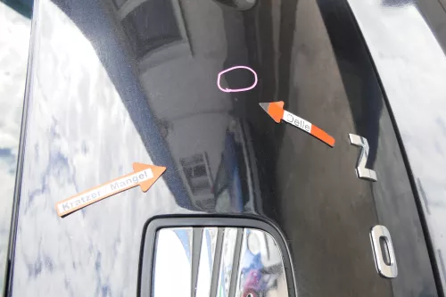 Seat Leon 1P Heckklappe Klappe hinten Kofferraumklappe schwarz LC9Z + Scheibe (171315)