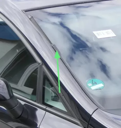 Leon 1P Wischerarm Aero Twin Arm Scheibenwischer vorne rechts 1P0955410A 1P9