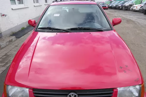 VW Caddy 9K Polo Variant 6Kv Kombi Motorhaube vorne rot LY3D Klappe Haube