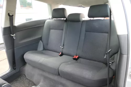 VW Polo 9N 9N3 Sitz Rückbank Sitzfläche Sitze 3 Punkt Gurt hinten mit Kopfstütze (171553)