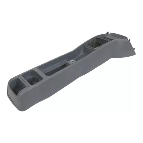 Skoda Fabia 6Y Mittelkonsole Mitteltunnel um Schaltung 6Y0863242 QZY grau (171580)