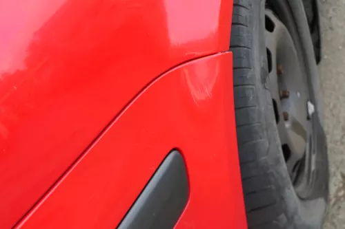VW Golf 4 1J Stoßstange vorne Stoßfänger vorn rot LP3G (171592)