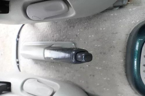 VW Sharan 7M Galaxy WGR Handbremse Feststellbremse Verkleidung Abdeckung grau (171648)