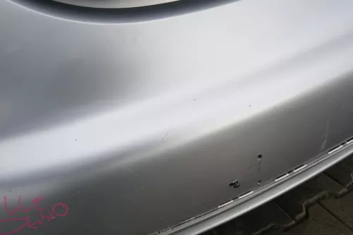 VW New Beetle 9C Stoßstange vorne Stoßfänger vorn silber grau LG9R (171718)