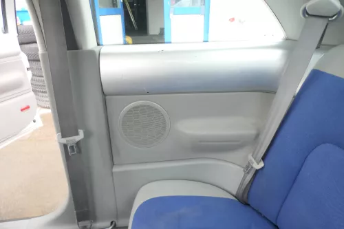 1x VW New Beetle 9C Seite Seitenverkleidung Verkleidung hinten rechts grau
