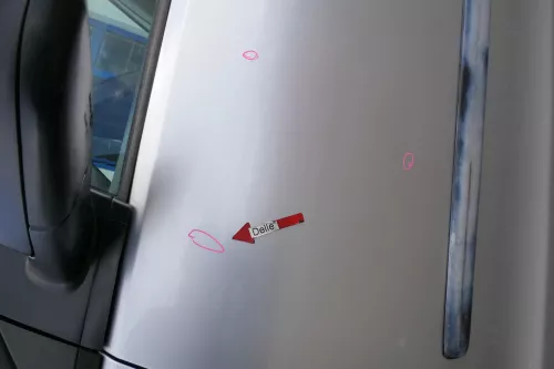 VW Polo 9N 9N3 Tür vorne links Fahrertür 2/3-Türer silber LA7W -ohne Anbauteile (171769)