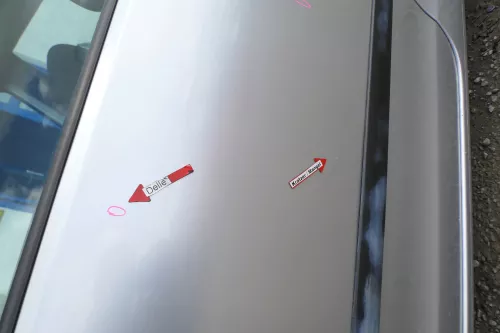 VW Polo 9N 9N3 Tür vorne links Fahrertür 2/3-Türer silber LA7W -ohne Anbauteile (171769)