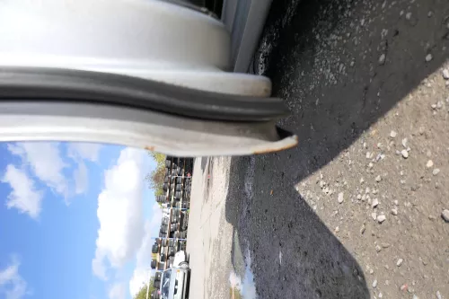 VW Polo 9N 9N3 Tür vorne links Fahrertür 2/3-Türer silber LA7W -ohne Anbauteile (171769)