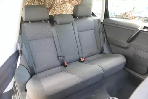 VW Polo 9N 9N3 Sitz Rückbank Sitzfläche Sitze 3 Punkt Gurt hinten mit Kopfstütze (171833)
