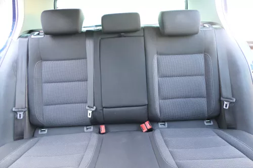 Golf 6 5K Sitz Sitze hinten Rückbank Rücksitzbank 3 Punkt Gurt Lehne OHNE-Kopfs (171894)