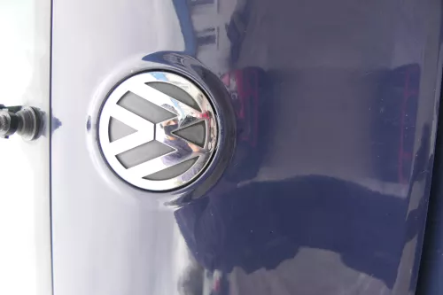 VW Golf 5 V Heckklappe hinten Kofferraumklappe mit Scheibe blau LA5G (171923)