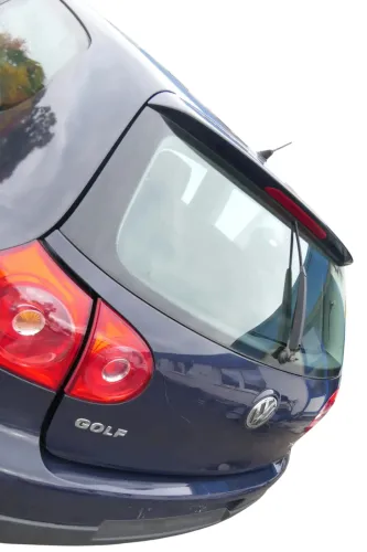 VW Golf 5 V Heckklappe hinten Kofferraumklappe mit Scheibe blau LA5G (171923)